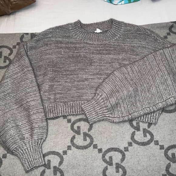 Garage grey knit sweater, size Xs - Picture 1 of 3